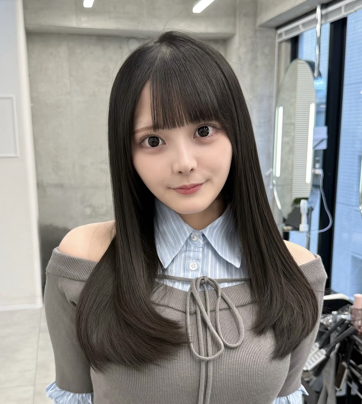 2. レイヤーカットで軽やかさアップ